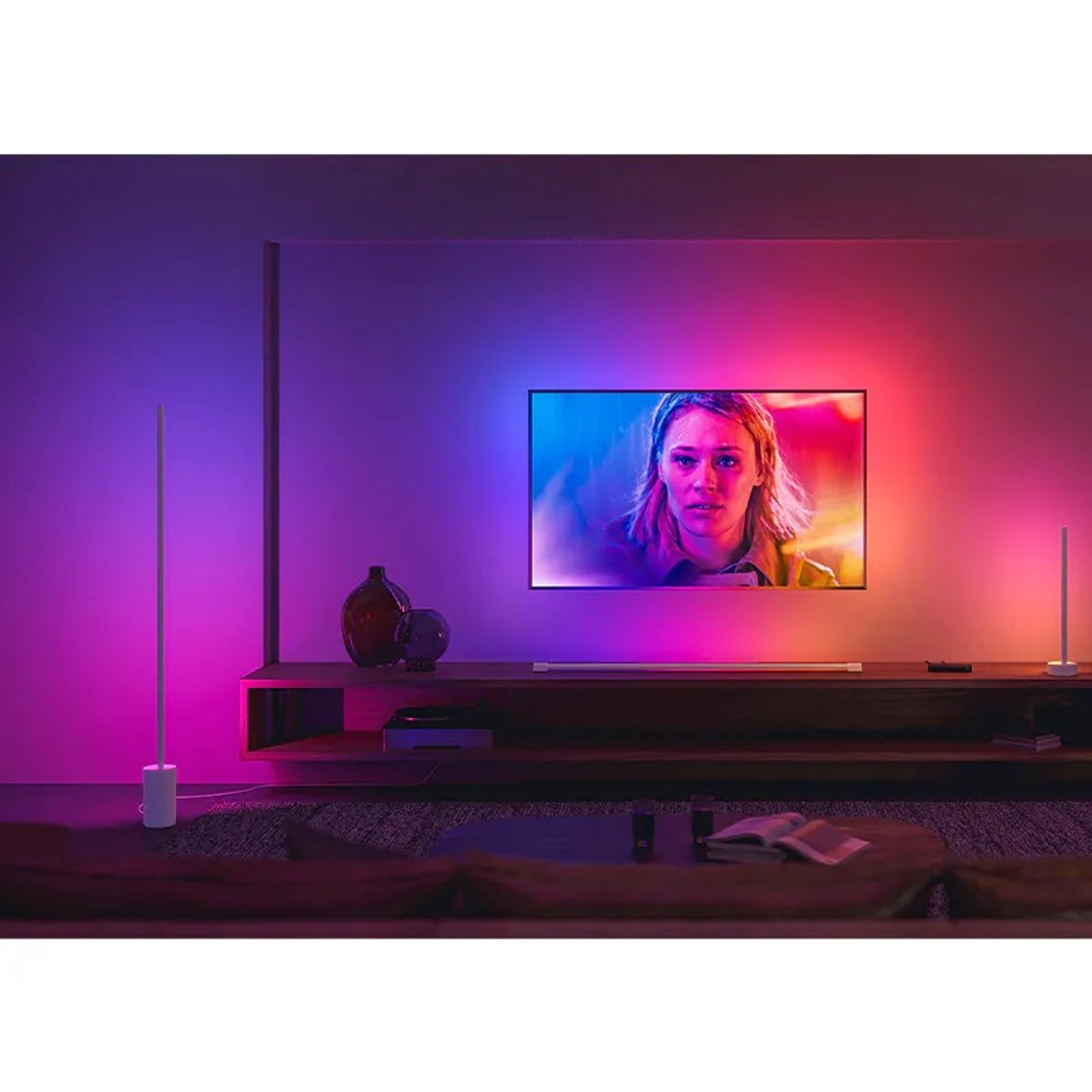 Philips Hue Signe 漸變全彩座地燈(白色)