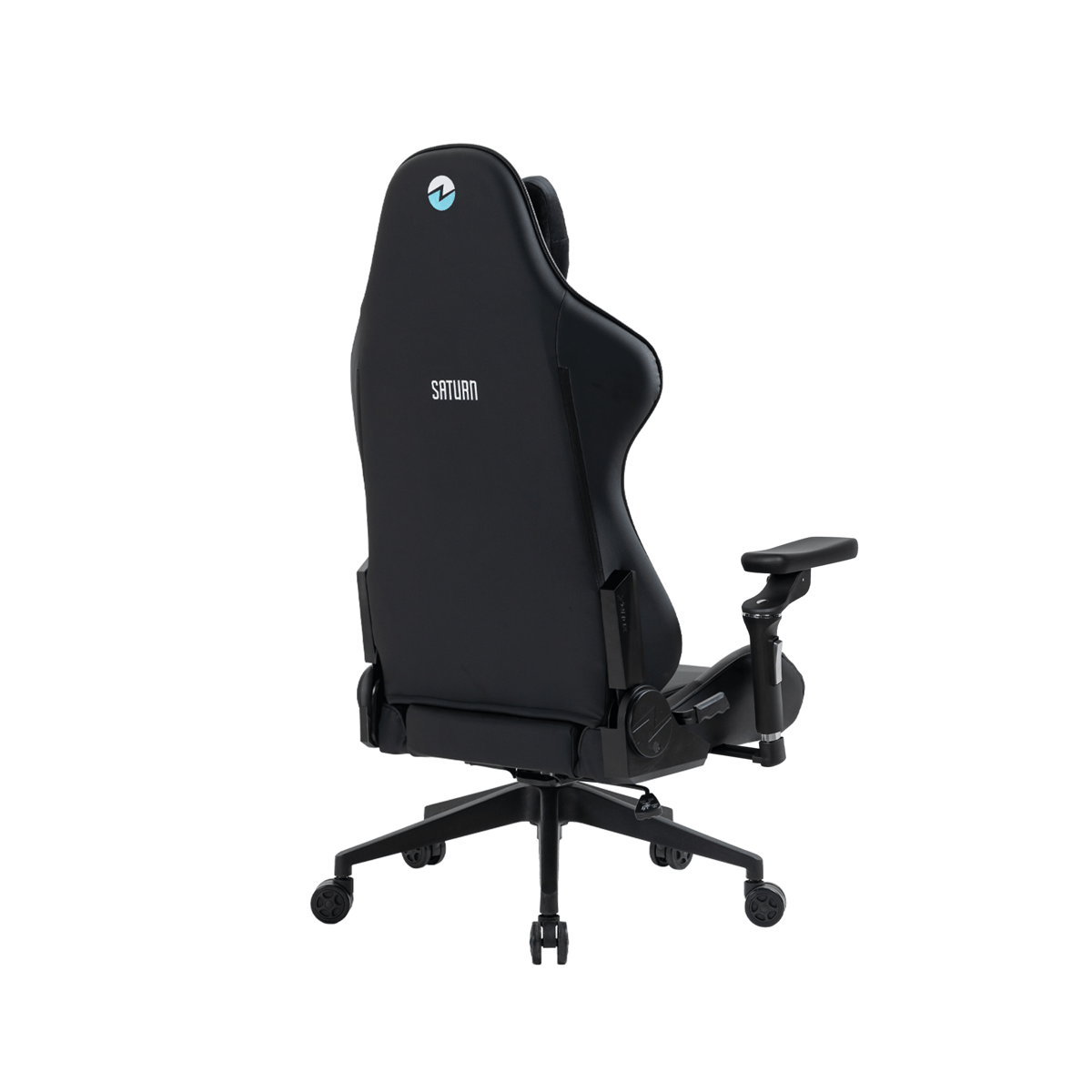 C255A Zenox Saturn MK-2 人體工學高背電競椅(5D 扶手)(Leather/Carbon)