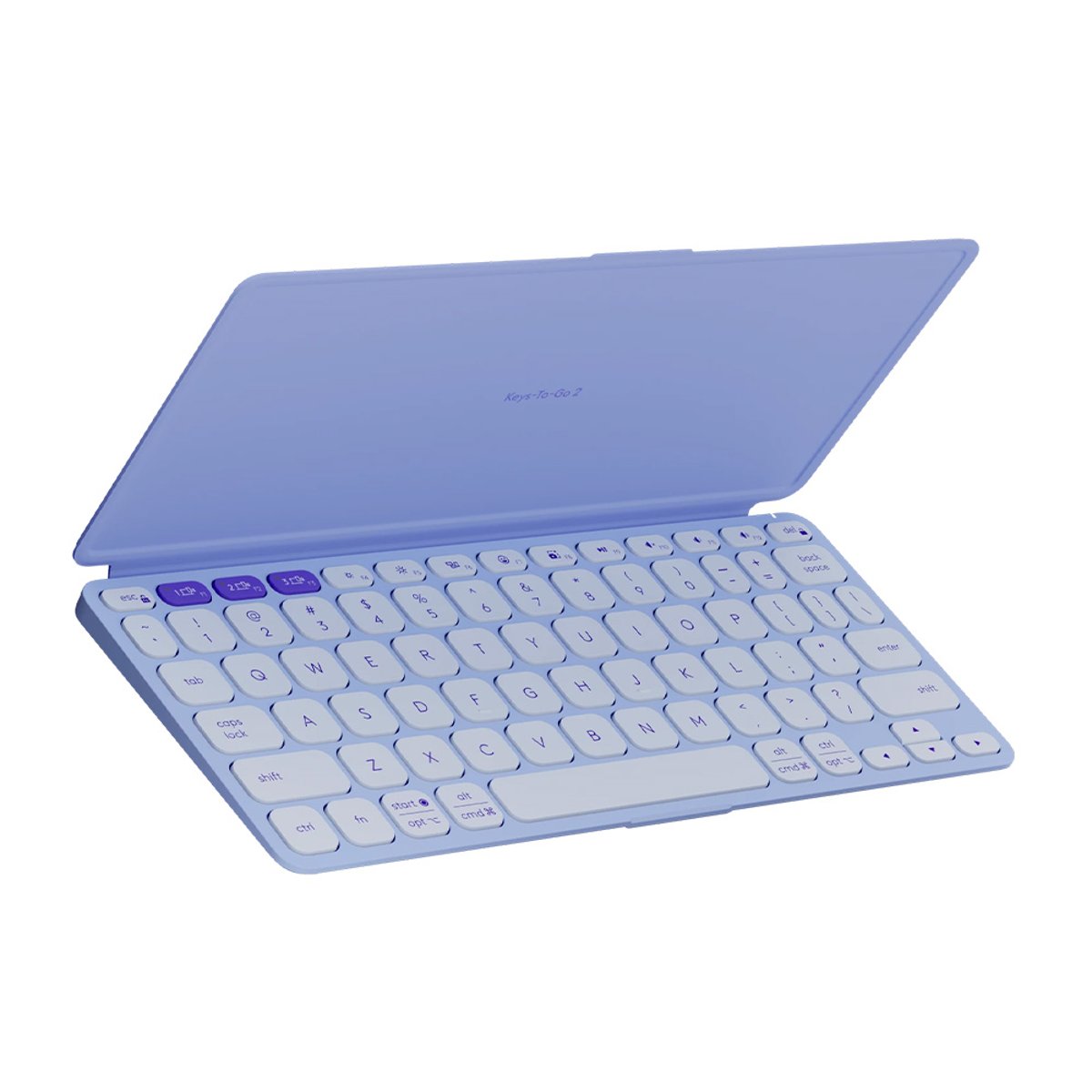 Logitech Keys-To-Go 2 Ultra-Portable Keyboard 便攜藍牙鍵盤(淺紫色)