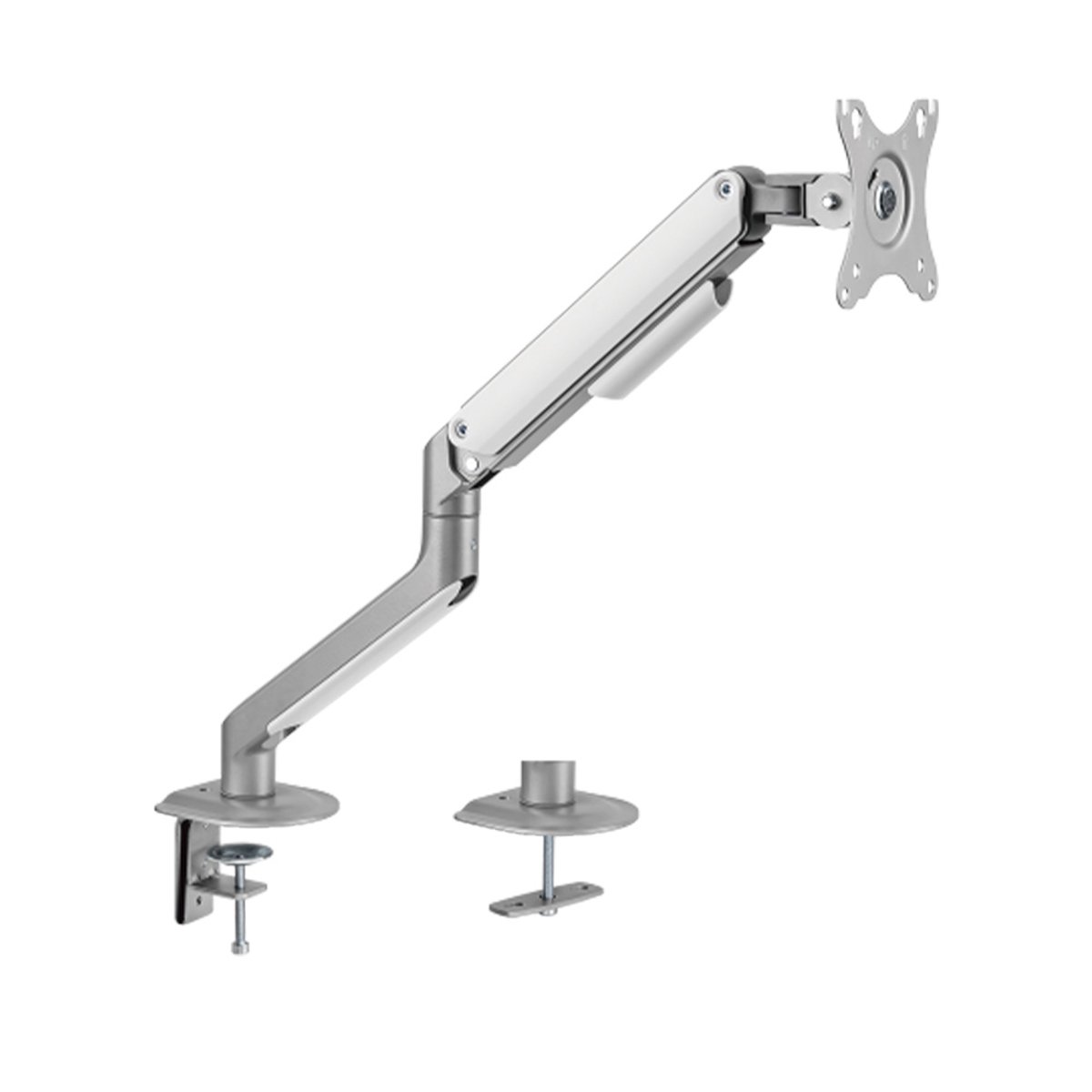 Brateck 北弧 2-9KG 顯示器支架(LDT63-C012)(Matte Silver)