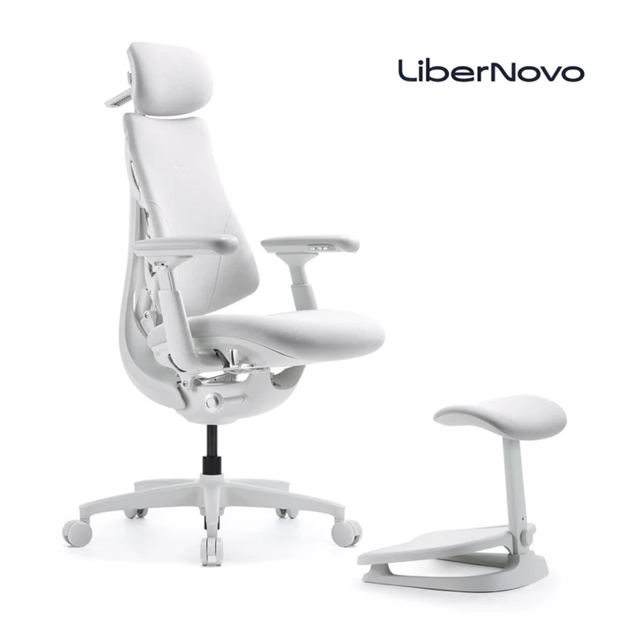 liberNovo Omni Oc1New/Gen Ergonomic Chair 人體工學椅 | 連腳托(Glacier)
