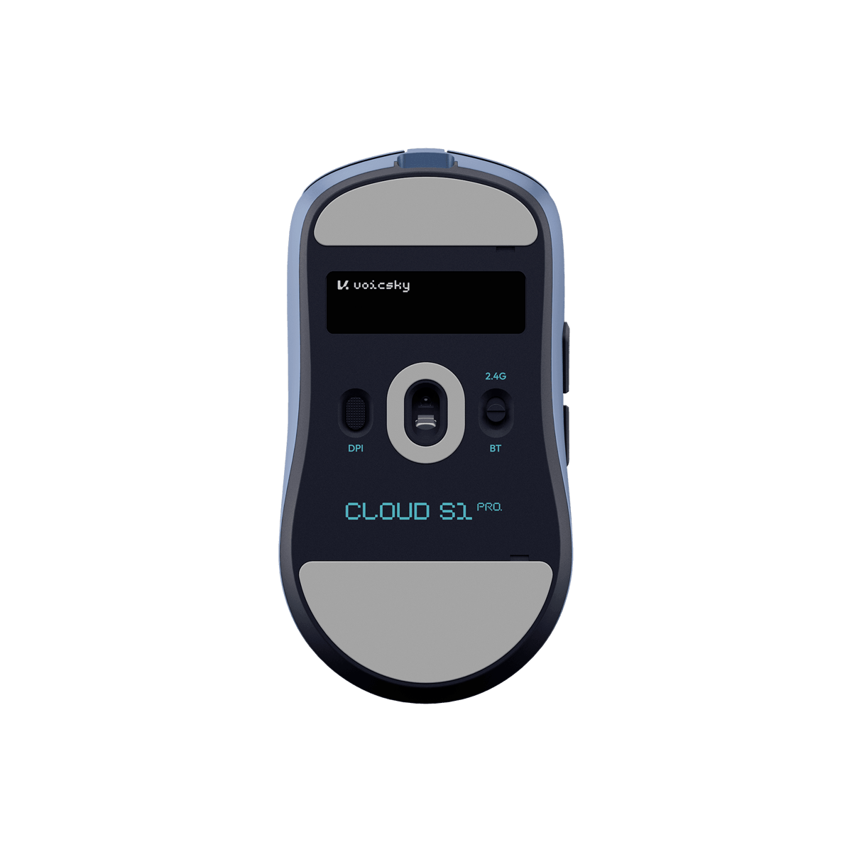 Voicsky CLOUD S1 PRO 輕量三模無線遊戲滑鼠(Metallic Blue)