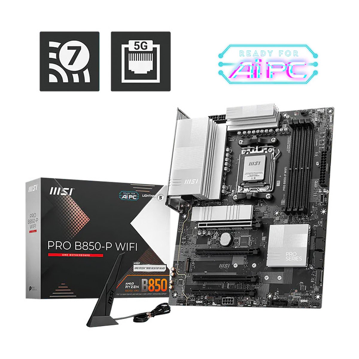 MSI PRO B850-P WIFI ATX 主機板