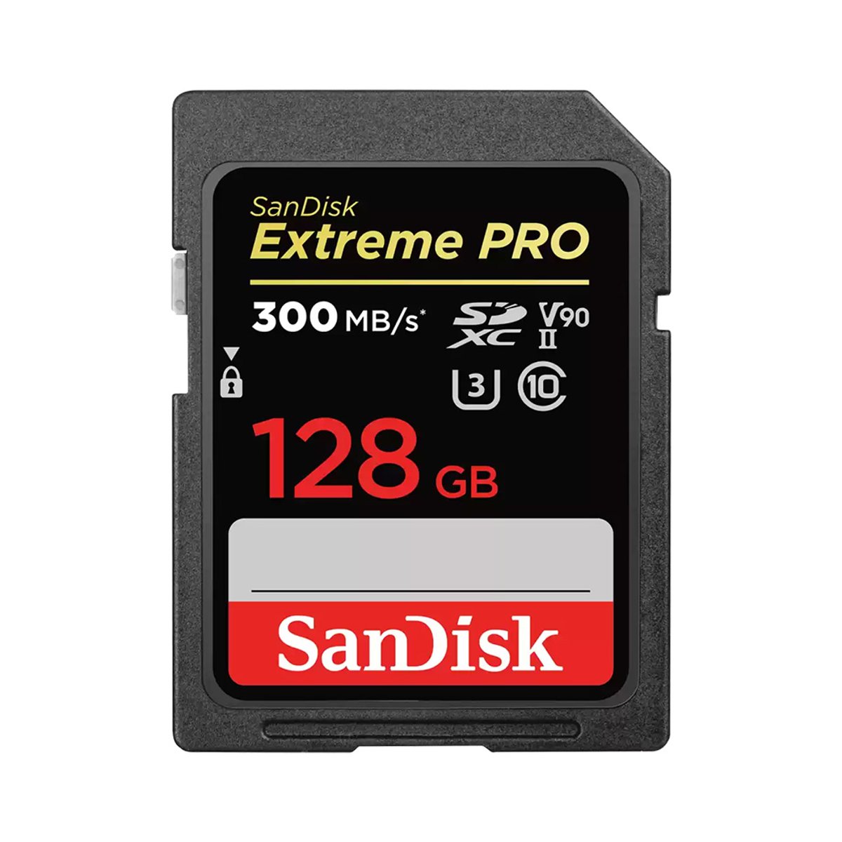 SanDisk SDSDXDK-128G-GN4IN EXTREME PRO SDXC 128GB V90 U3 C10 UHS-II 300MB/S R 260MB/S W 記憶卡(128GB)