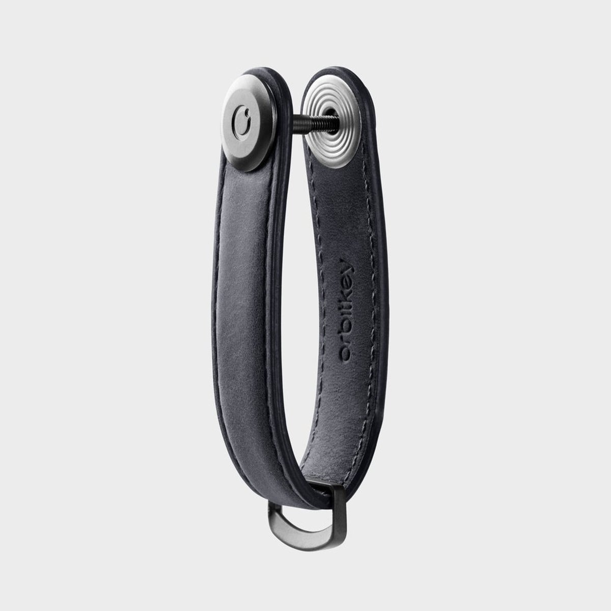 Orbitkey Crazy Horse Key Organiser 瘋馬皮鎖匙收納帶(鋼鐵灰)