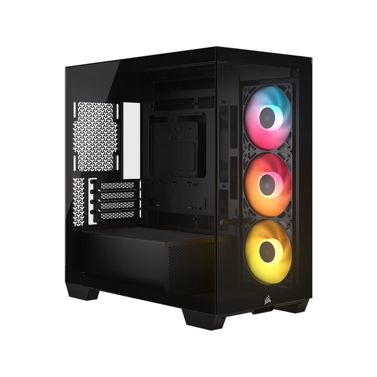 Corsair 2800X RS-R ARGB 全景式 mATX機箱(ARGB風扇-黑色)