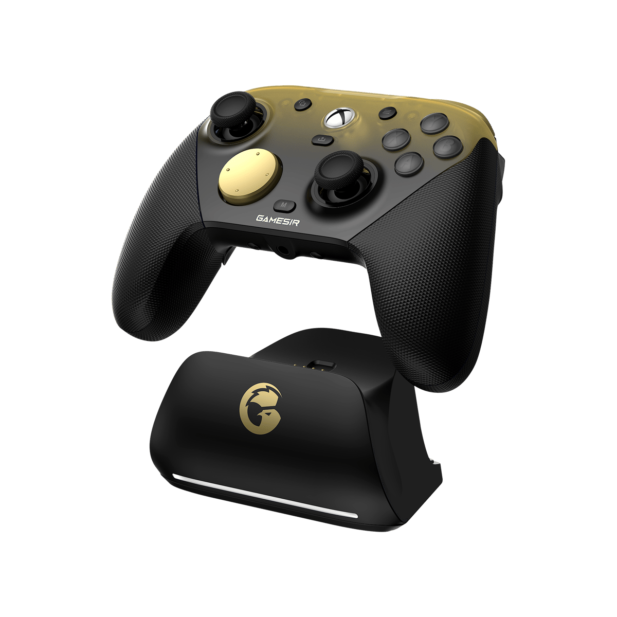 GameSir G7 Pro TMR 連充電底座三模無線控制器(PC+XBOX有線授權版-金色)