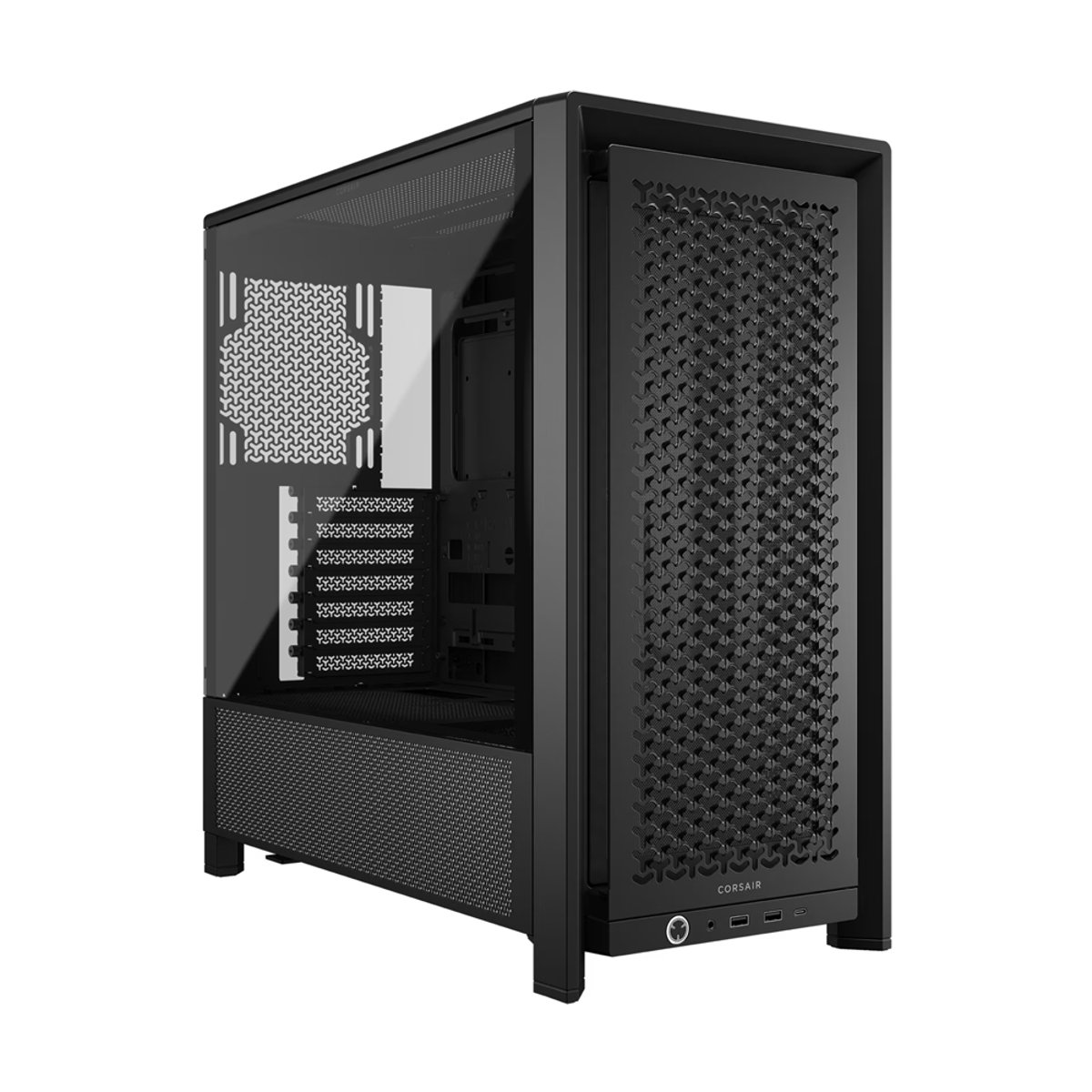 Corsair FRAME 4000D Modular ATX中塔機箱 | 支援背插主板(黑色)
