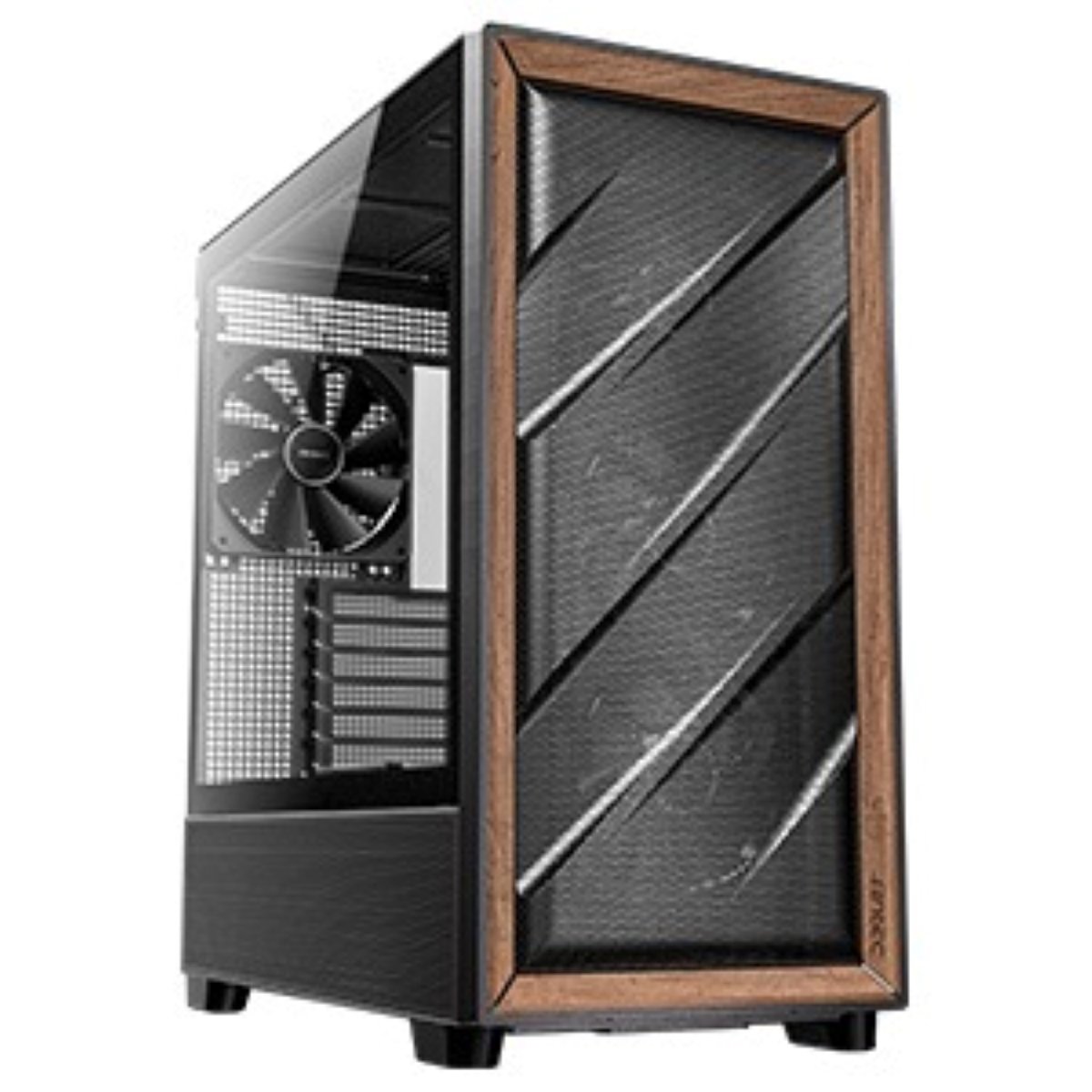 Antec FLUX Mid-Tower E-ATX機箱(黑色)