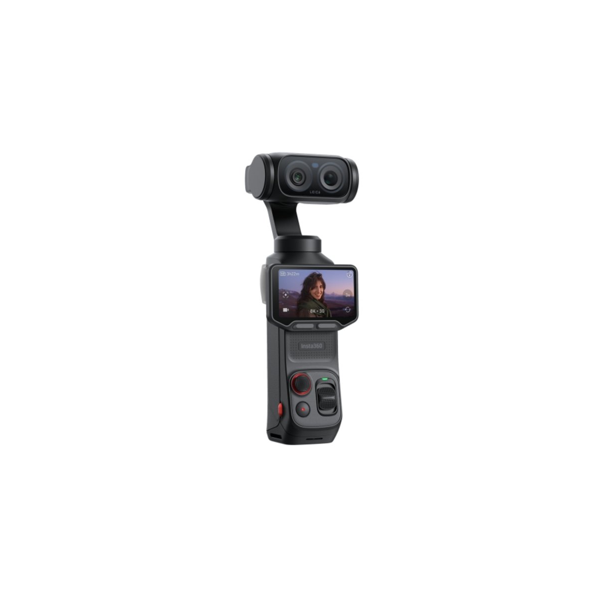 Insta360 Luna Ultra 三軸 8K 徠卡雙鏡頭旗艦雲台相機(標準套裝-星曜黑)