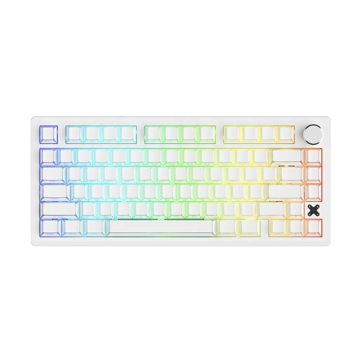DAREU Flex 75 三模無線機械式鍵盤(白色)