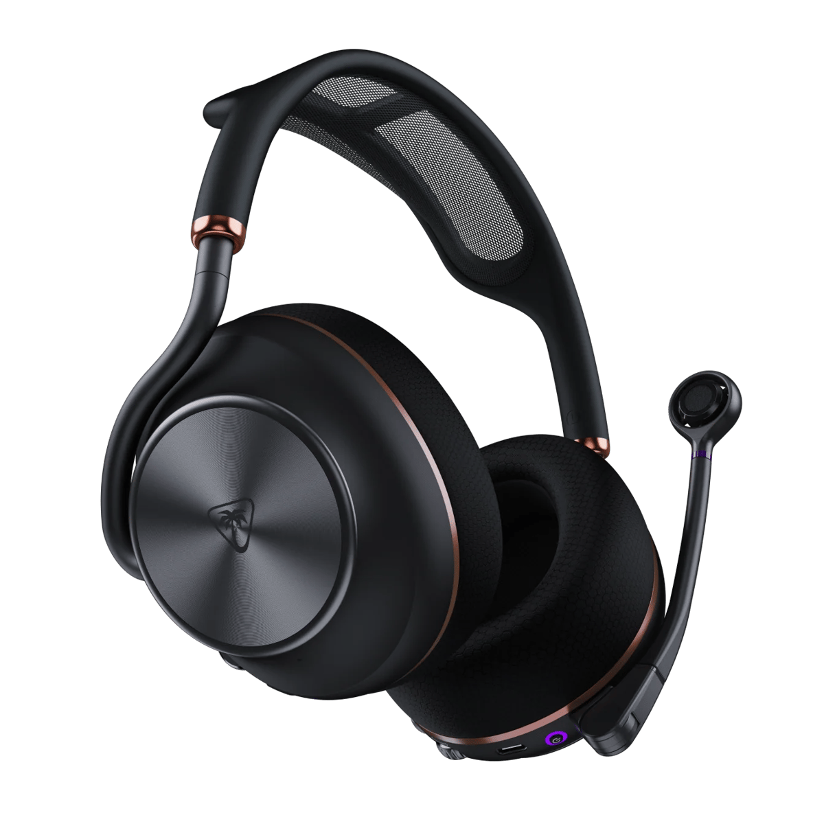 Turtle Beach Stealth Pro II ANC主動降噪 可換電 Hi-Res認證 三模無線遊戲耳機(PC-黑色)