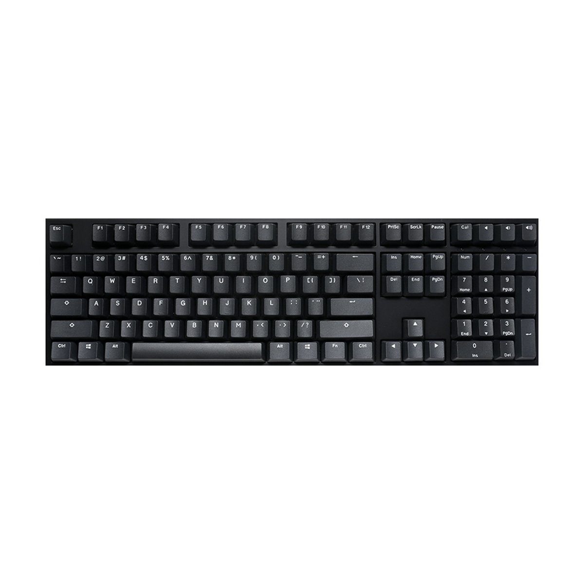 Ducky Origin Standard Black 100% Layout PBT鍵帽 機械式鍵盤(Cherry Brown)