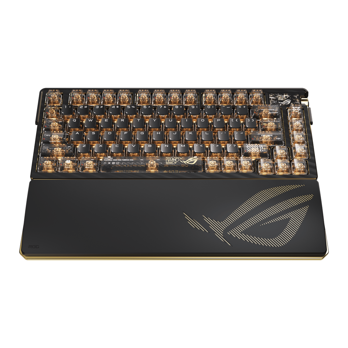ASUS ROG Azoth Extreme Edition 20 三模無線機械式鍵盤(線性Snow軸-20周年紀念版)