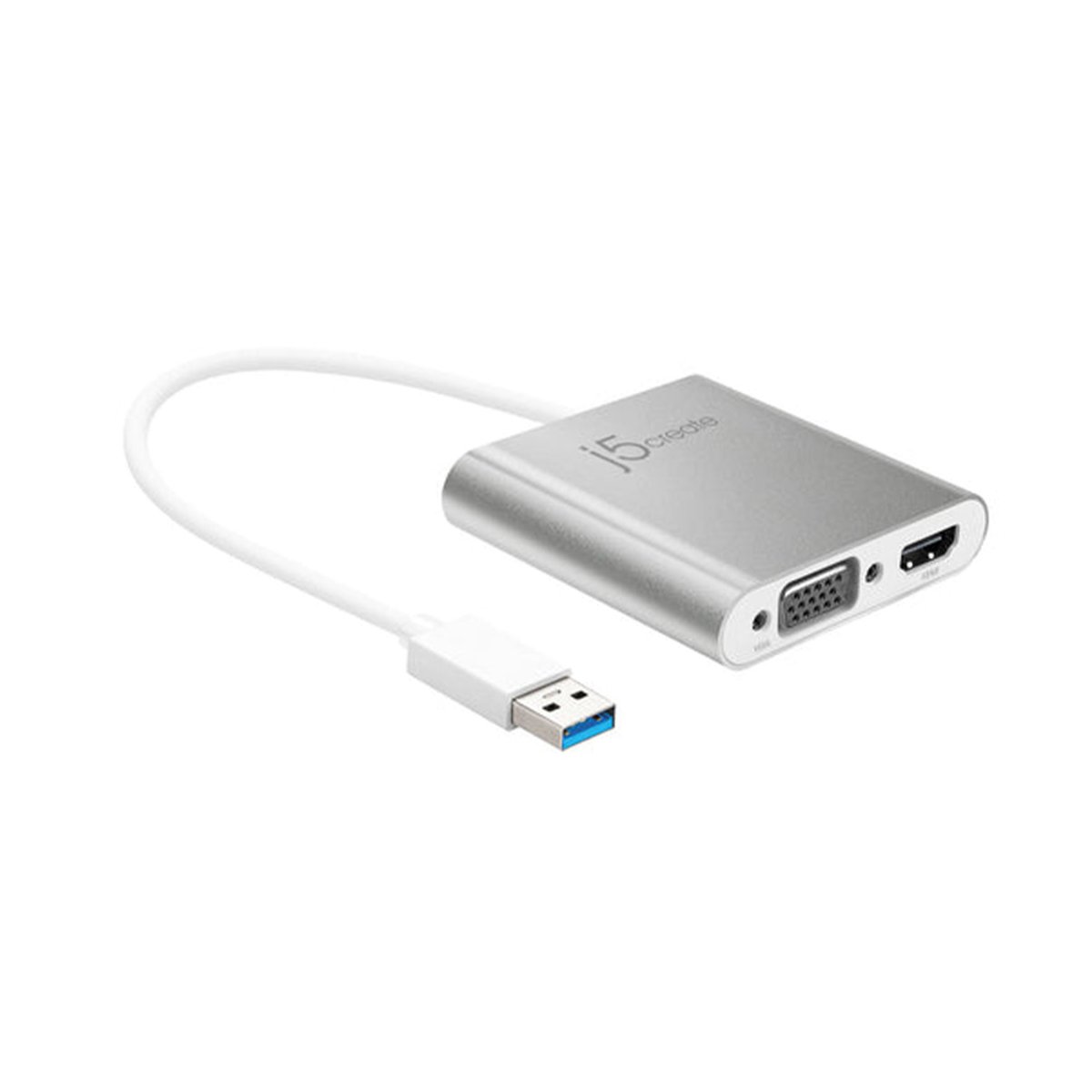 j5create JUA360 USB3.0 to VGA/HDMI外接顯卡