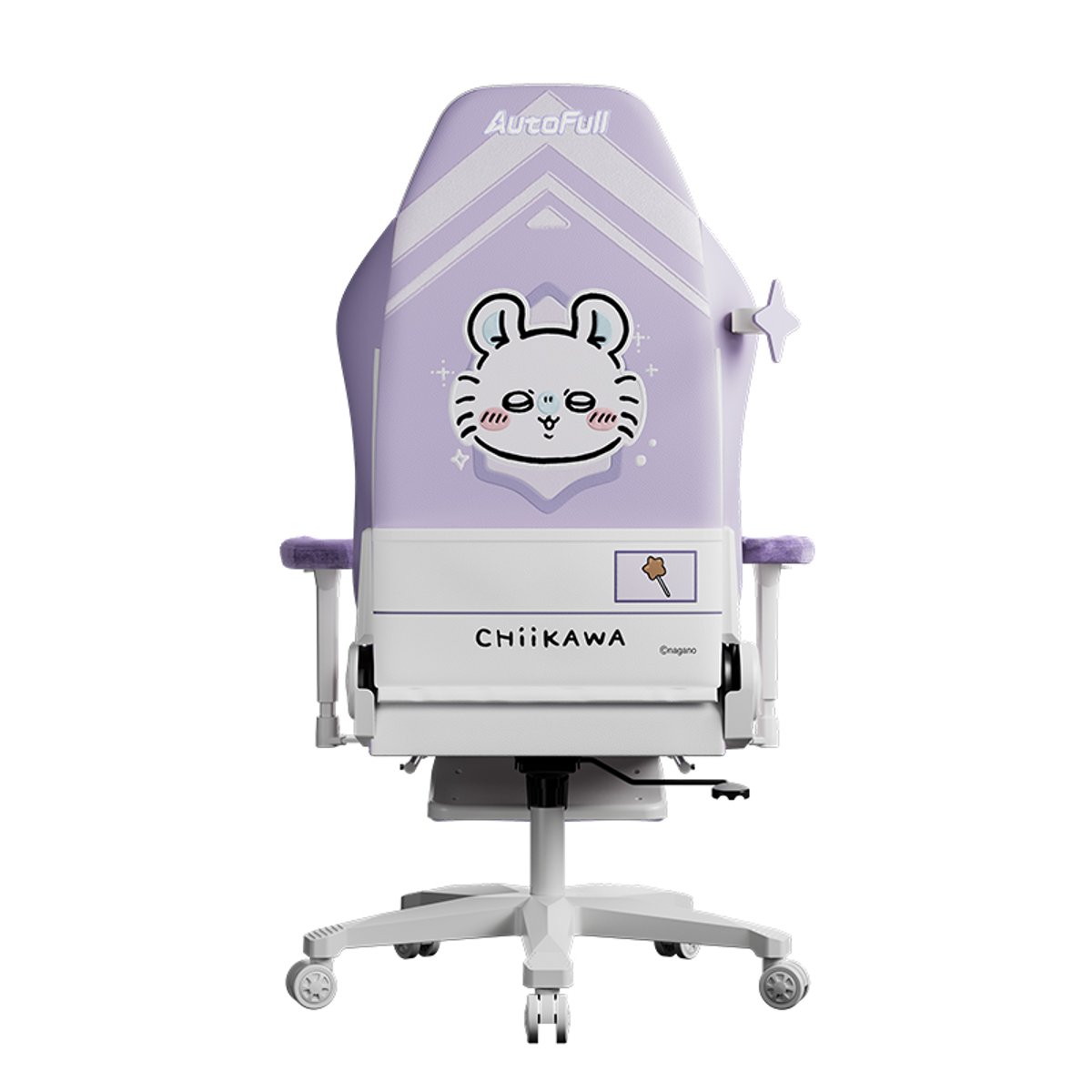 Autofull 傲風 C3 Pro Chiikawa聯名版人體工學椅連腳托 | 附贈2款周邊產品(Momonga 飛鼠)
