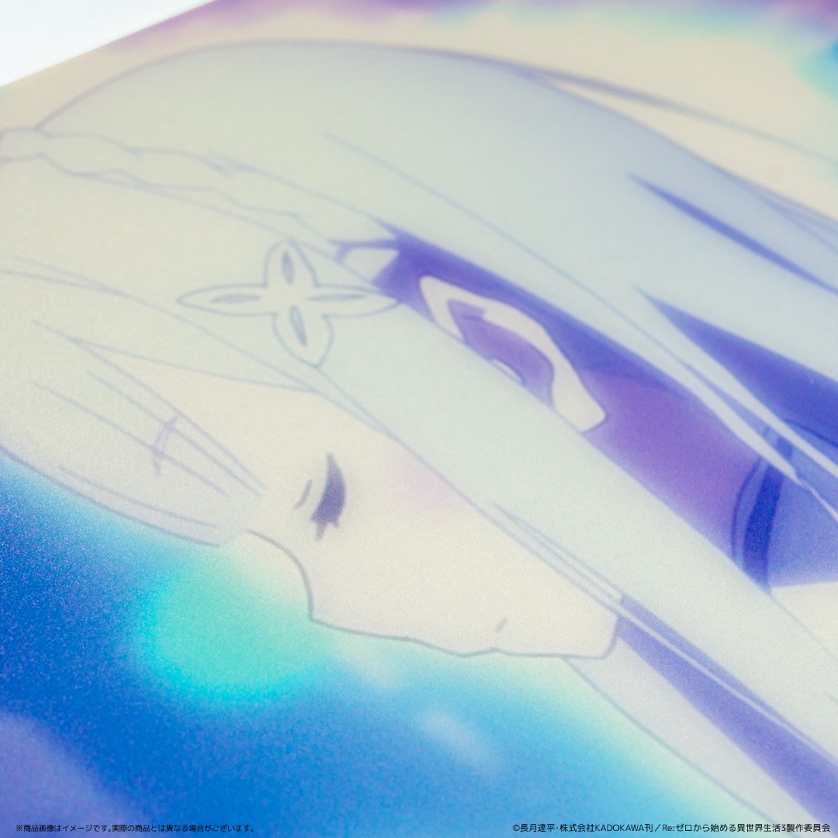 AMICIS ✕ 《Re:從零開始的異世界生活》玻璃滑鼠墊(愛蜜莉雅 - 350x300mm)