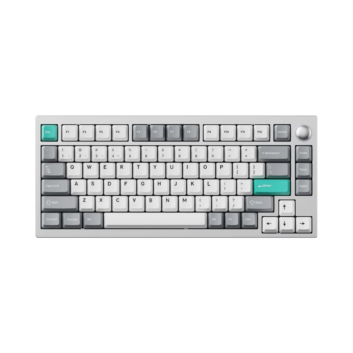 Lemokey P1 Pro QMK/VIA 三模無線機械式鍵盤(LK-P1P-SS-RD)(太空銀-紅軸)