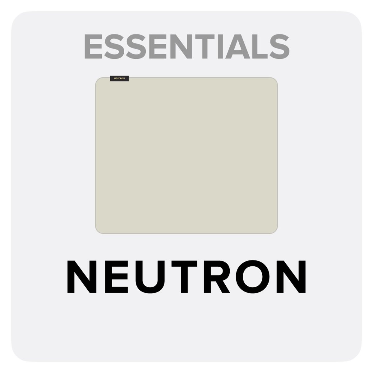 Quaoar Essential系列 Neutron 中子 遊戲滑鼠墊 (490x420mm)