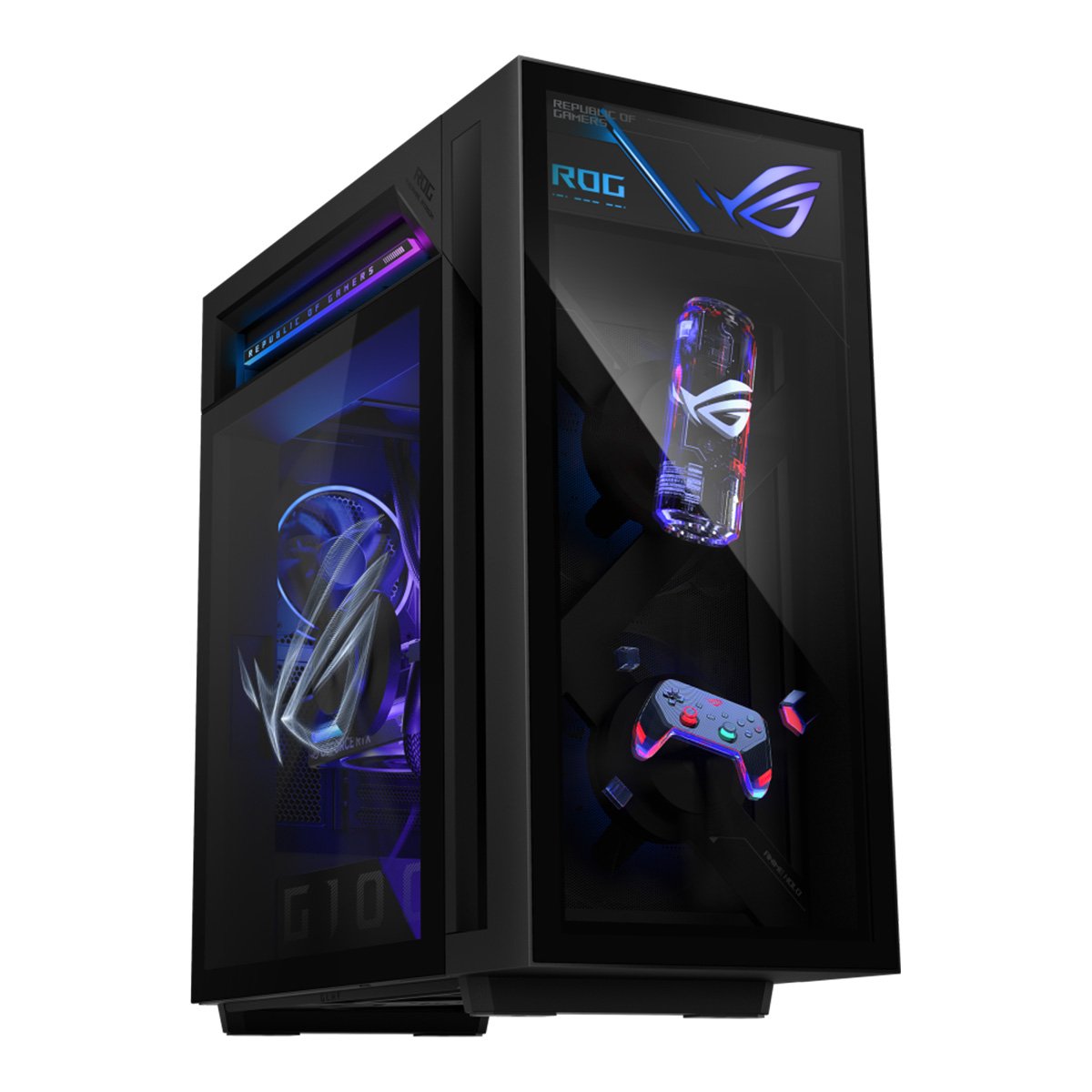 ASUS ROG G1000 (2026) (Ryzen9 9950X3D2+RTX5080+64GB DDR5+2TB SSD+Win11 Home) 電競桌上型電腦