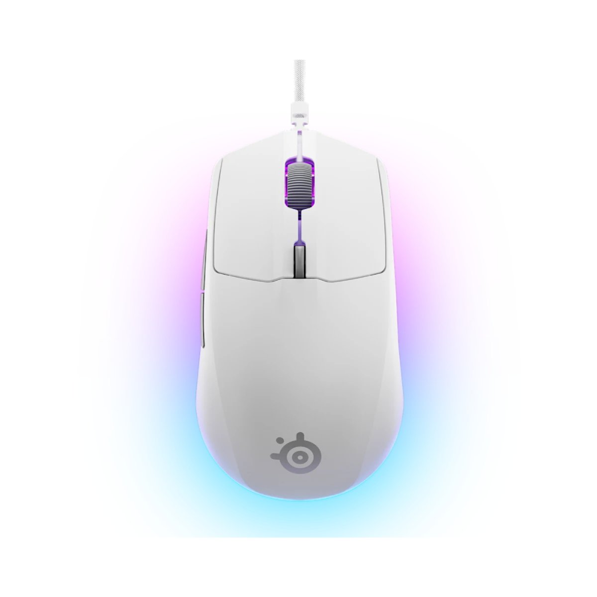 SteelSeries Rival 3 Gen 2 遊戲滑鼠(白色)