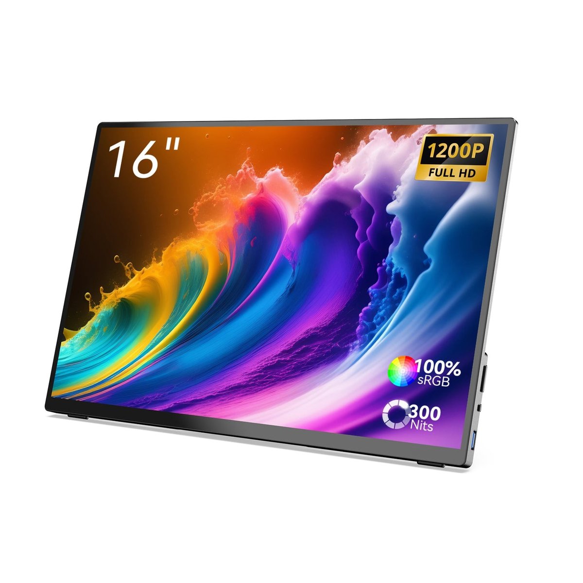 MINIX SF16 16.5吋 FHD 16:10 IPS 60Hz 無觸控 Type-C/HDMI輸入 便攜式顯示器(MIN-SF16)