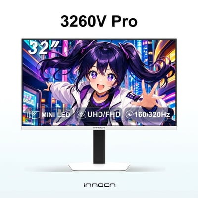 INNOCN 3260V Pro 32吋 雙模式(UHD@160Hz/FHD@320Hz) MiniLED 電競顯示器