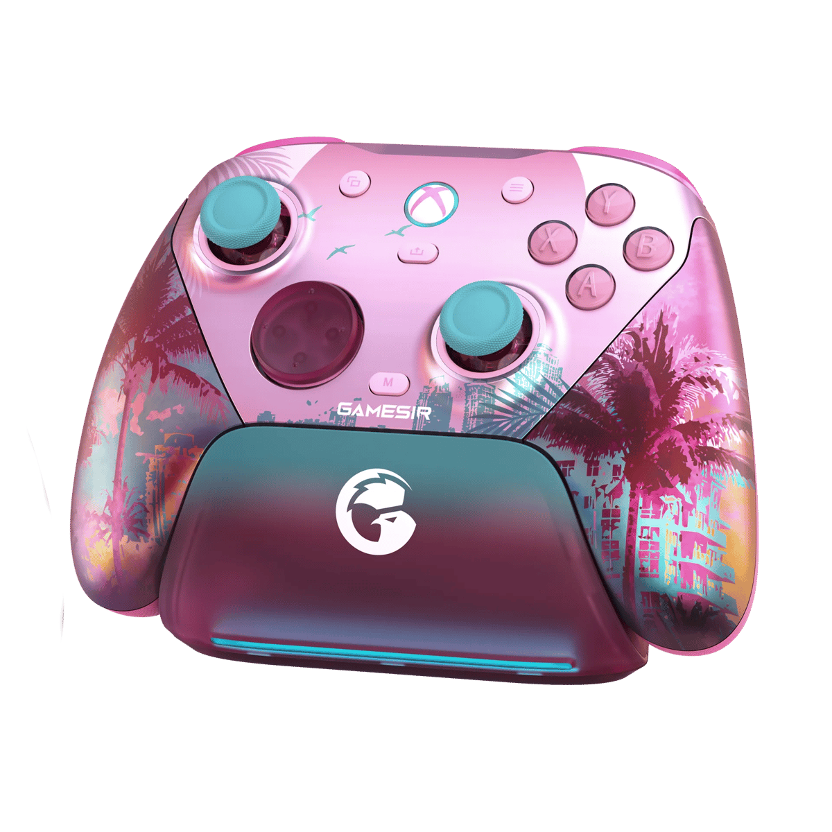 GameSir G7 Pro TMR 無線控制器(PC+XBOX有線授權版-Ocean Breeze)