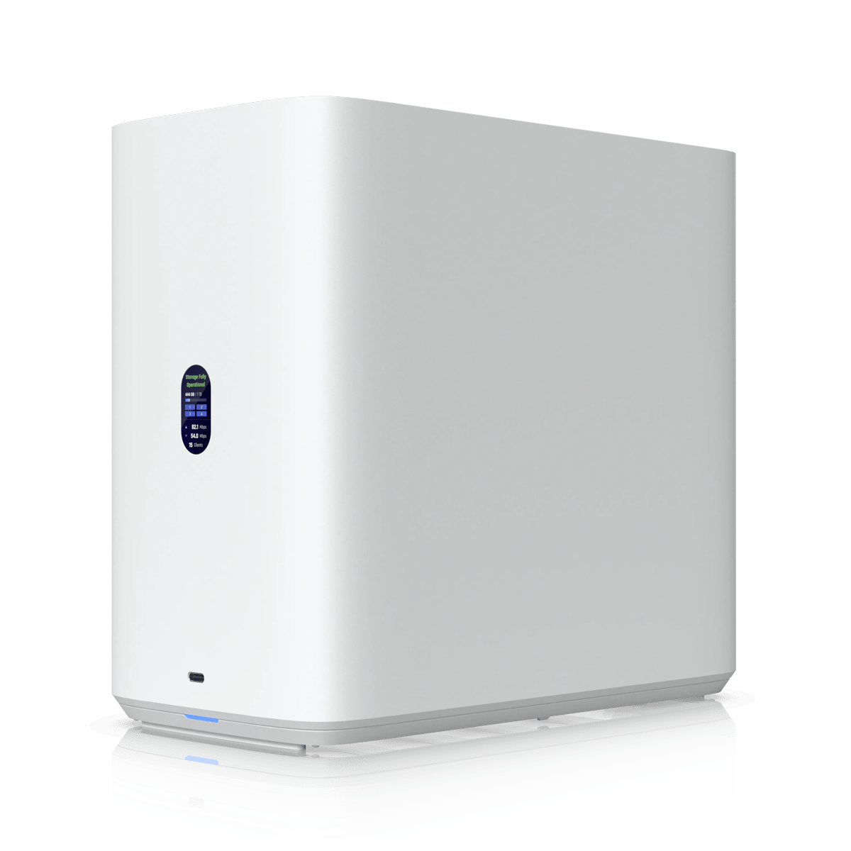 Ubiquiti UniFi UNAS-4-W Four-bay / 2.5G Lan / PoE+++(90w) 白色 網路儲存伺服器 (NAS)(白色)