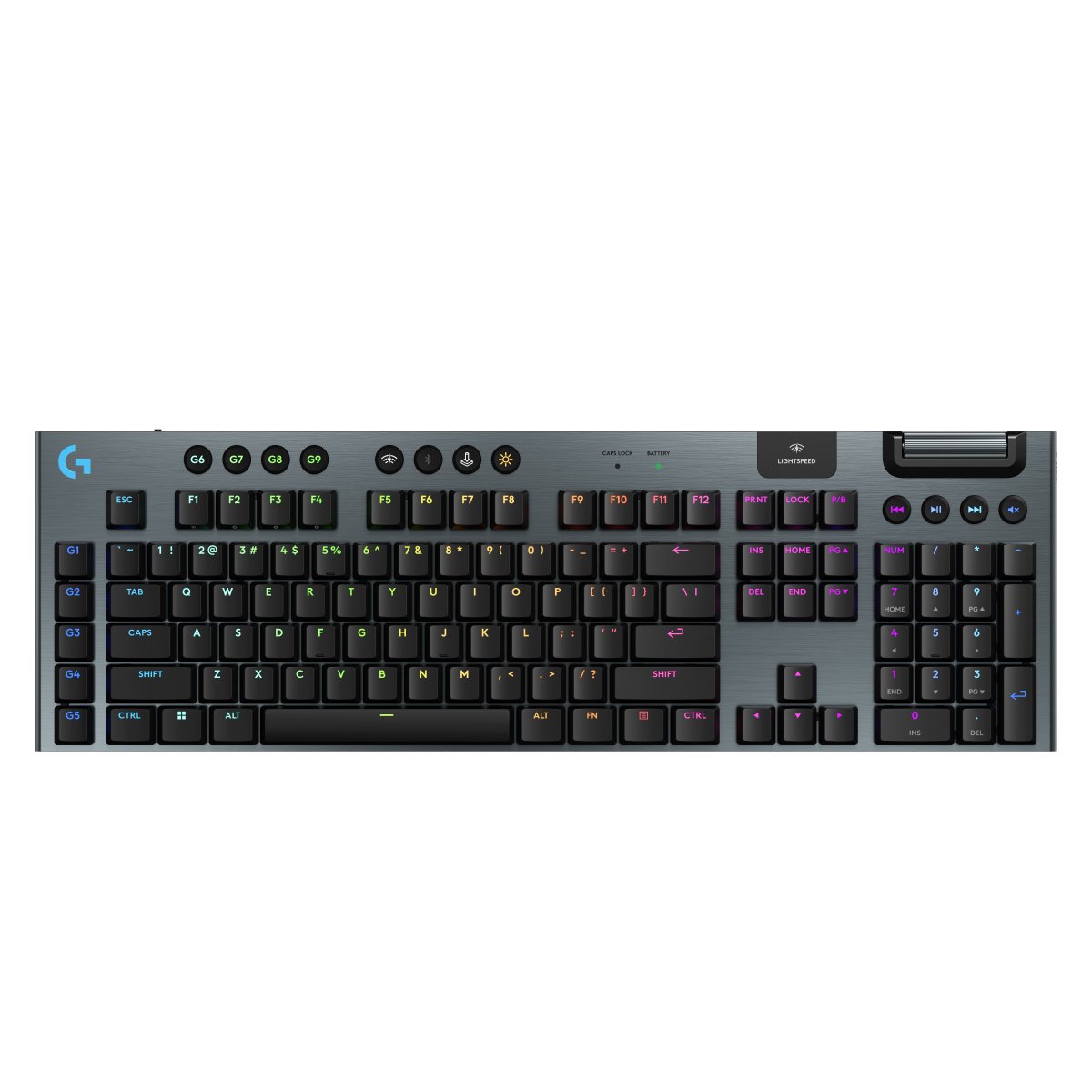 Logitech G915 X LIGHTSPEED 無線 RGB 機械電競鍵盤(Linear-黑色)