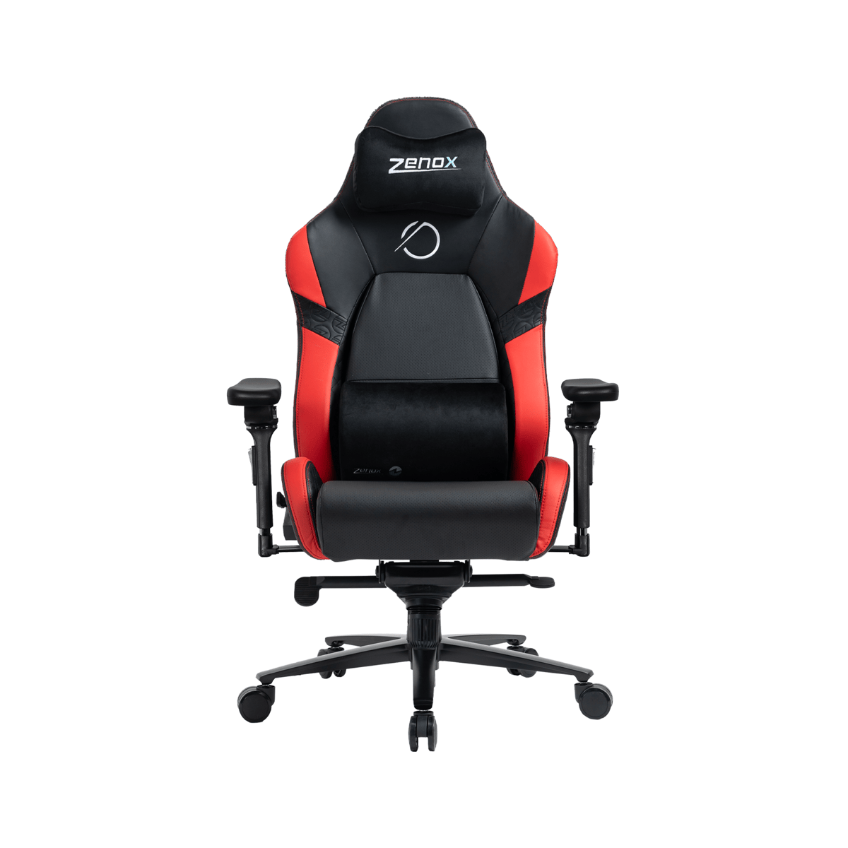 C256C Zenox Jupiter MK-2 人體工學高背電競椅(5D 扶手)(Leather/Red)