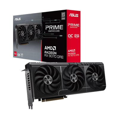 ASUS Prime Radeon RX9070 GRE EVO OC 12GB GDDR6 顯示卡