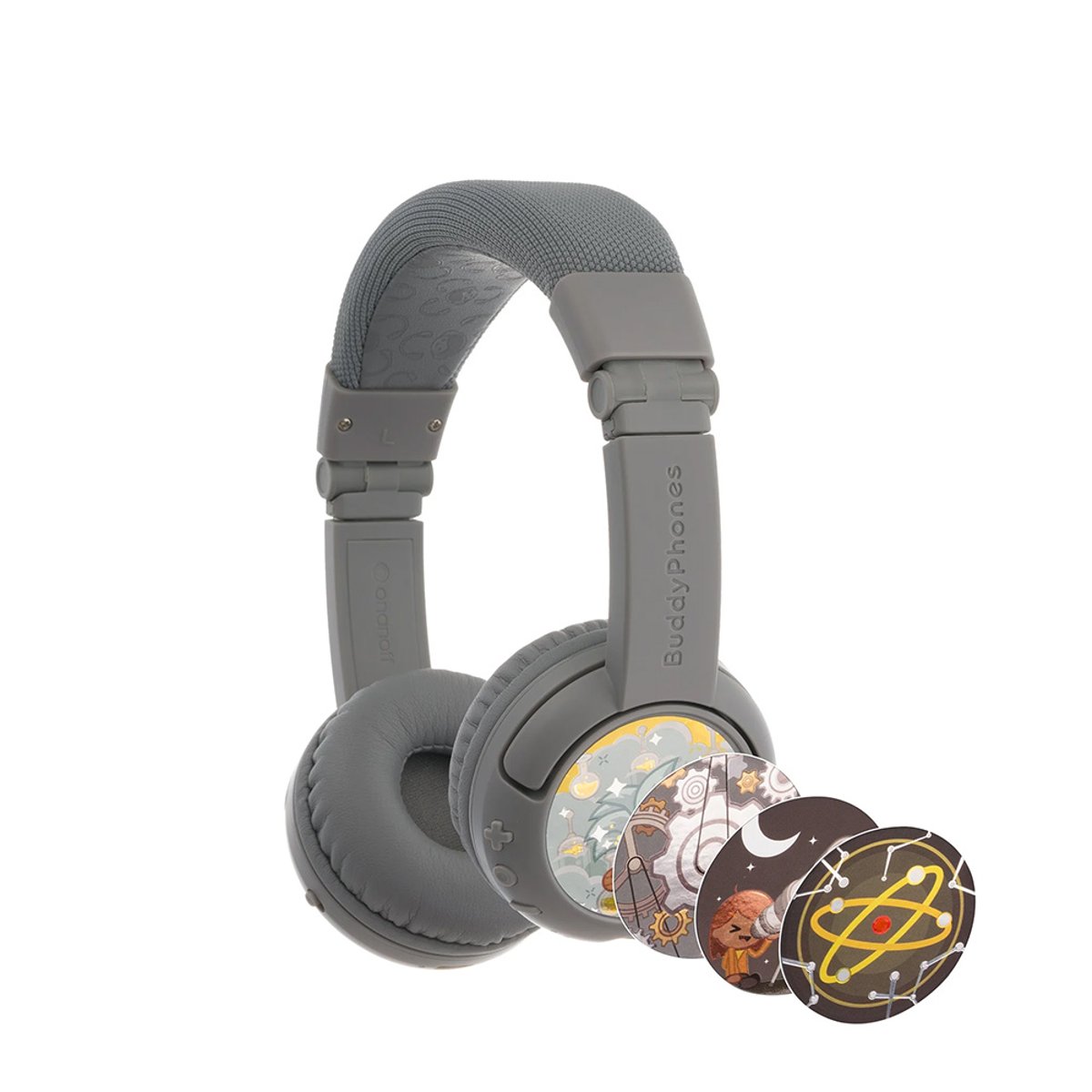 Buddyphones Play+無線耳機(Grey Matter)