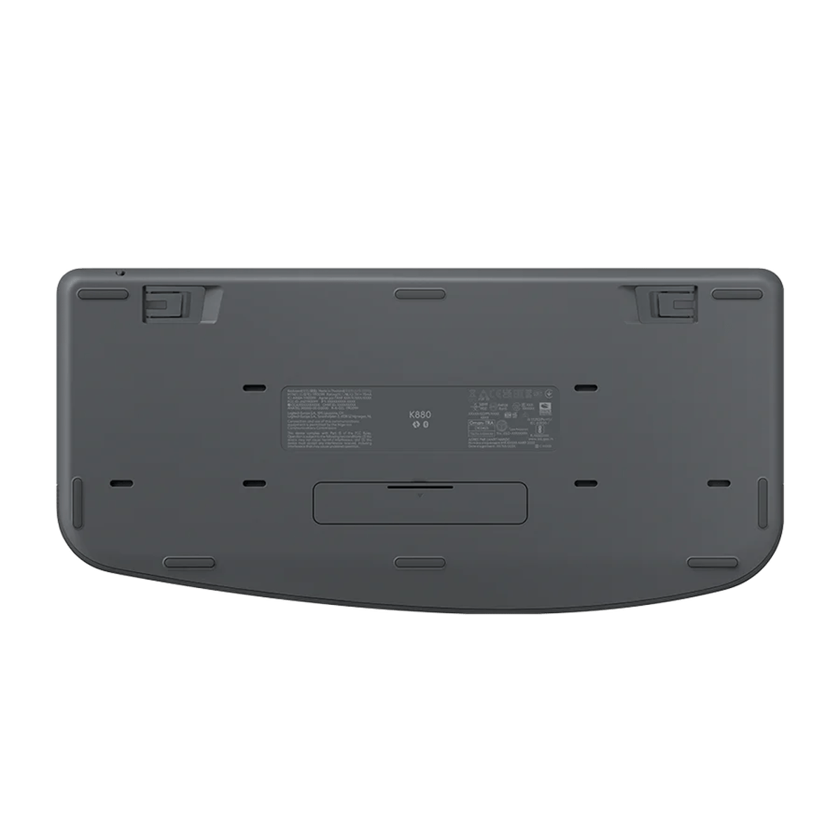 Logitech MK880 多工舒適無線鍵盤滑鼠組(石墨灰 (中文注音版))