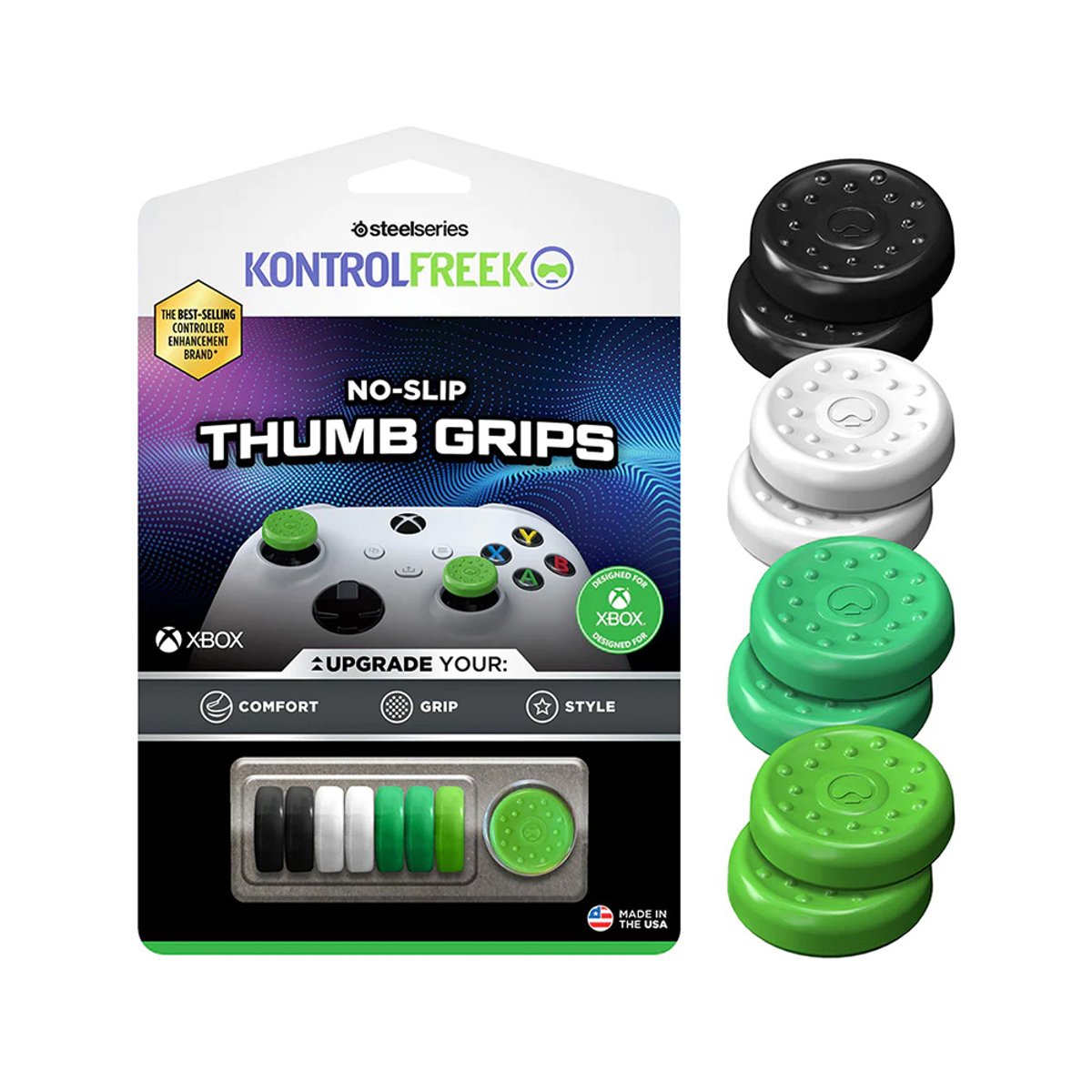 KontrolFreek No-Slip Thumbgrip 8-pack 搖桿帽(XBOX)