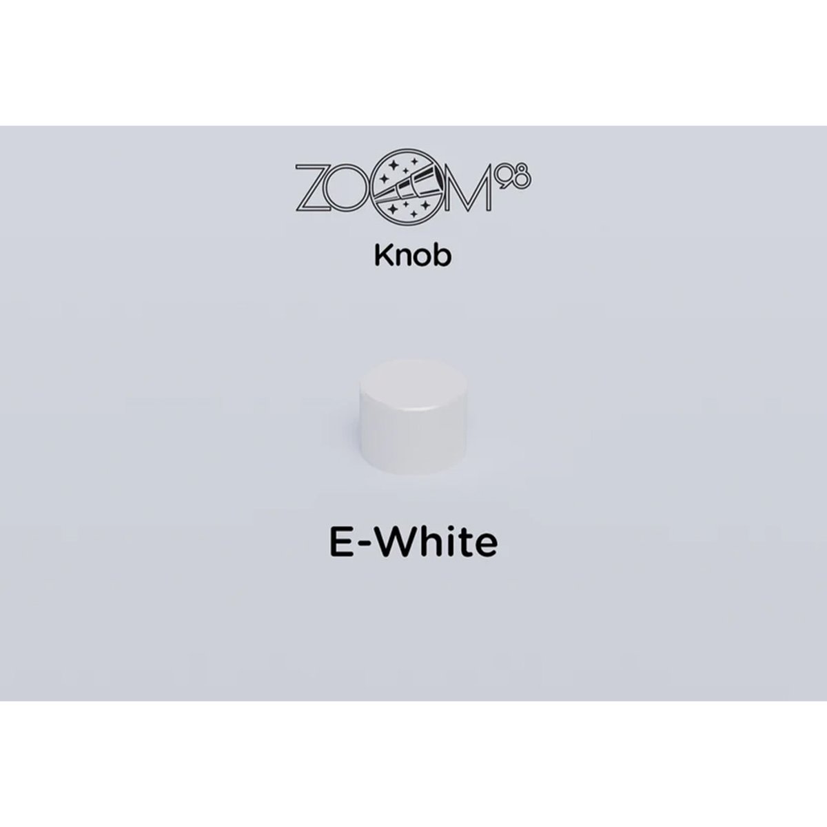 [Zoom系列配件] Meletrix Zoom系列 替換旋鈕(鋁合金-電泳白)