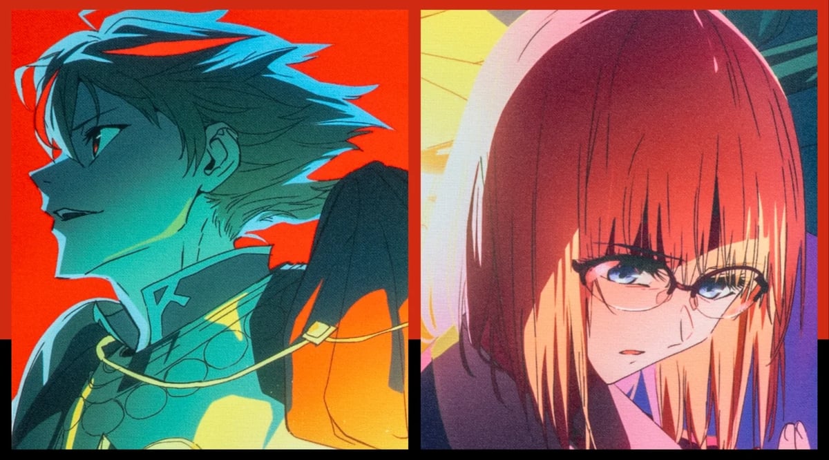 Fate/strange Fake 滑鼠墊插畫近拍，角色細節