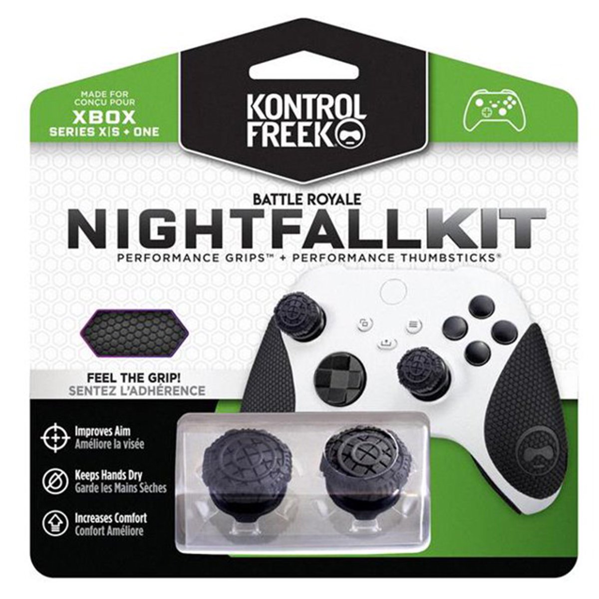 KontrolFreek Performance Kit Nightfall 搖桿帽(XBOX SERIES XIS/ONE)