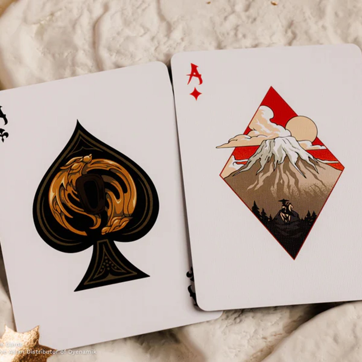 Room One Cards《Ghost of Yōtei》Playing Cards 啤牌(Black Edition)