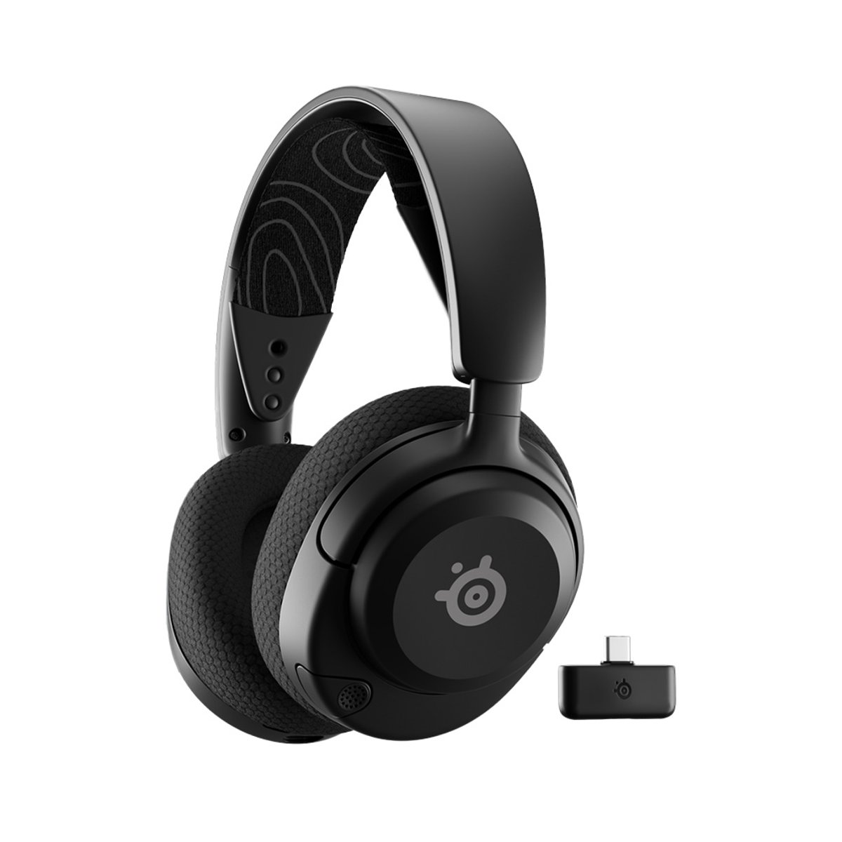 SteelSeries Arctis Nova 5 2.4GHz/藍牙 無線遊戲耳機(61670)(PC版-黑色)