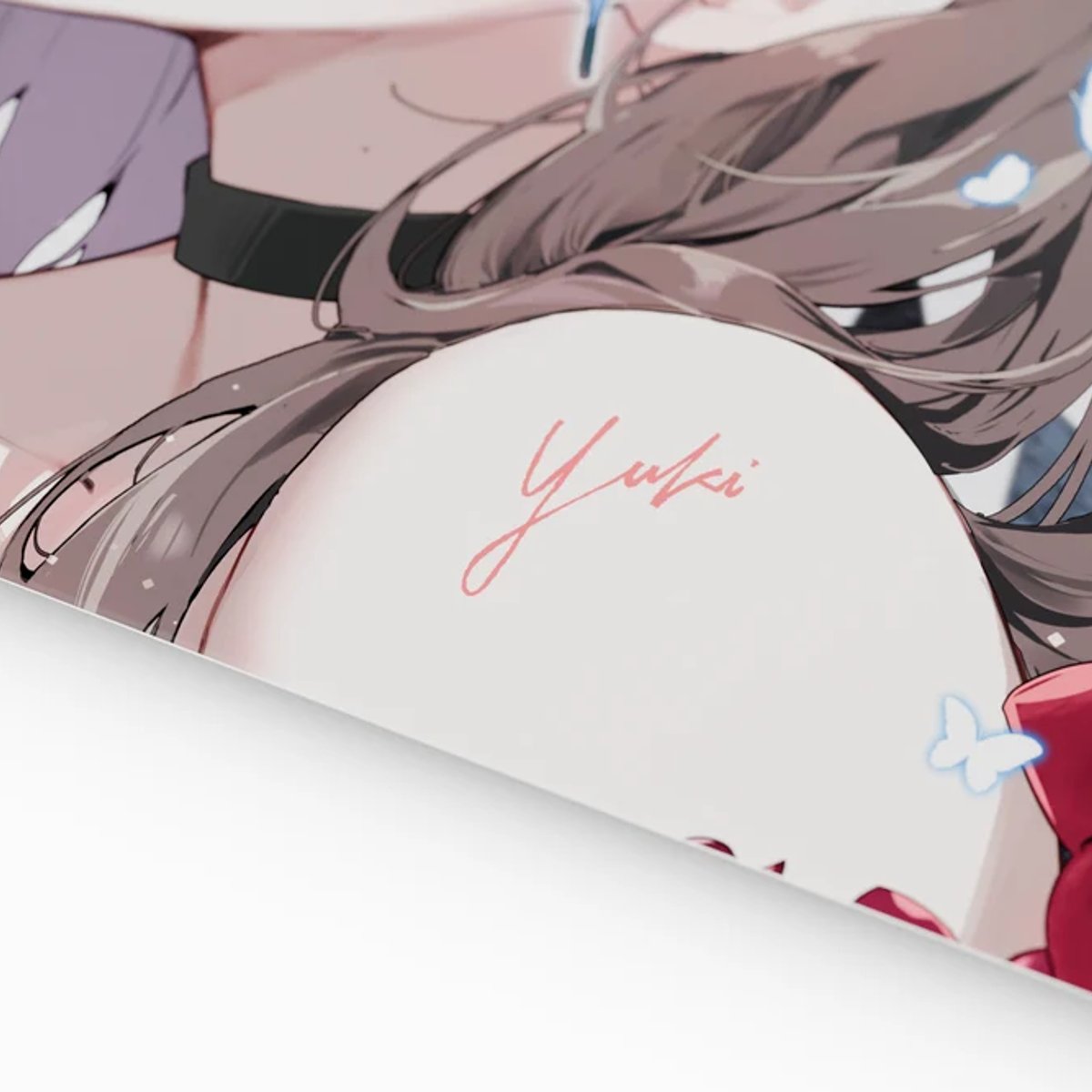 YukiAim ✕ Pulsar Superglide V3 玻璃遊戲滑鼠墊 (490x420mm)