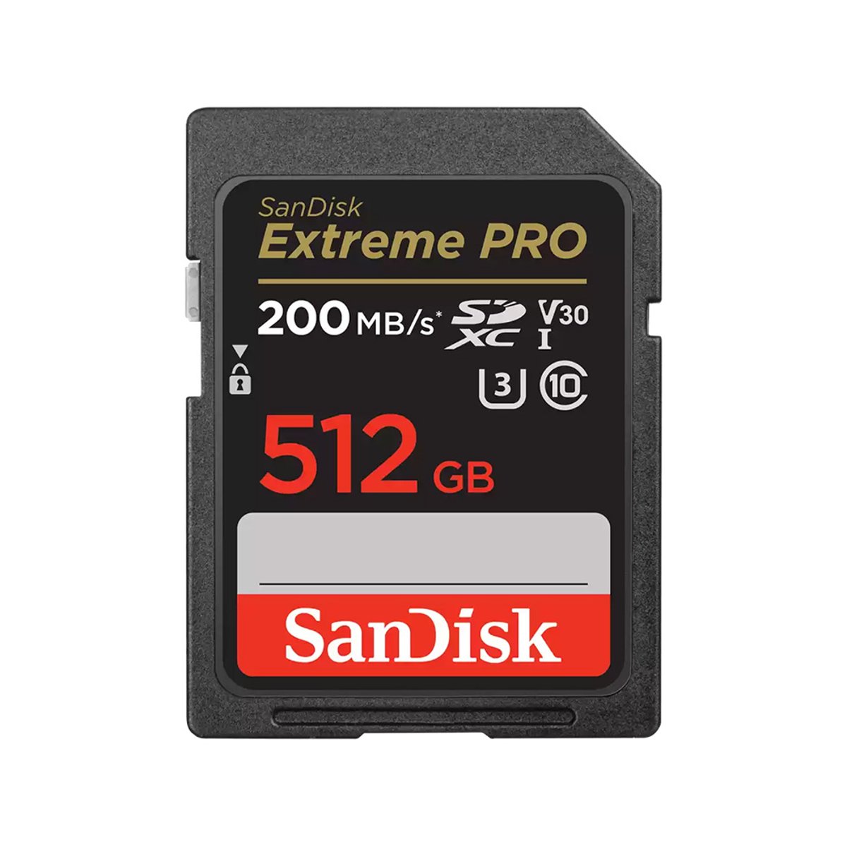 SanDisk SDSDXXD-512G-GN4IN EXTREME PRO SDXC V30 U3 C10 UHS-I 200MB/ R 140MB/ W 記憶卡(512GB)