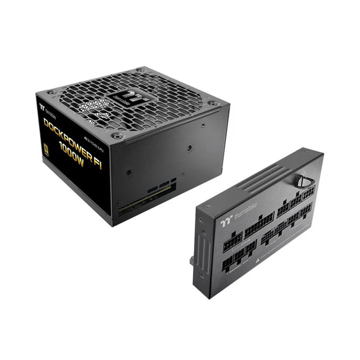 Thermaltake Dockpower FI 1000W ATX 3.1 金牌全模組電源供應器(黑色)