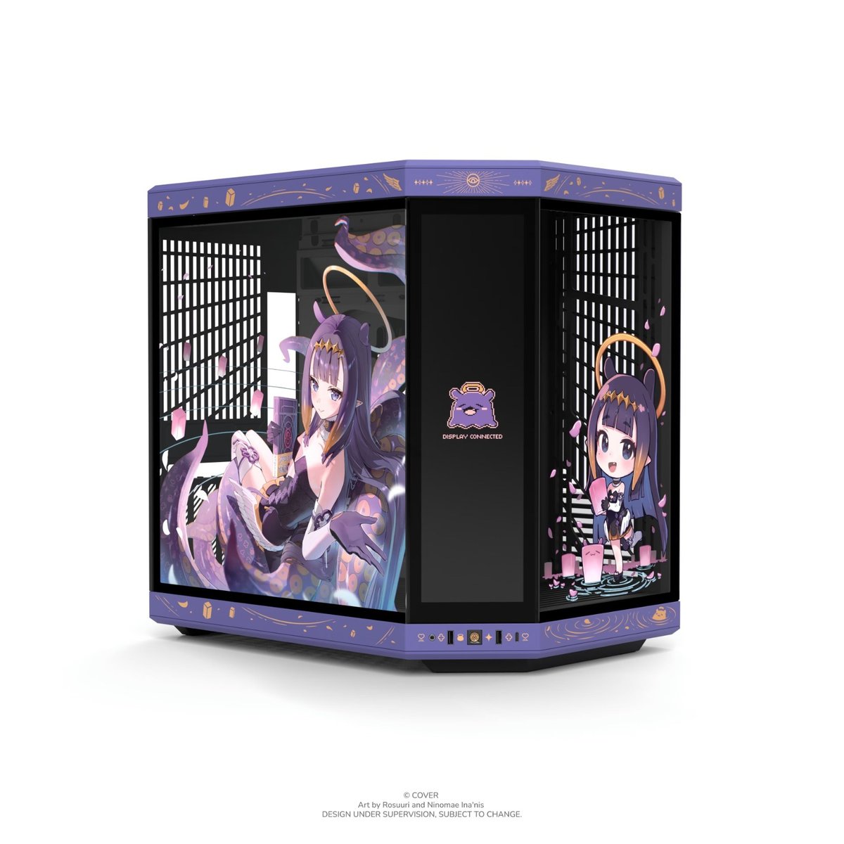 HYTE X HOLOLIVE《一伊那爾栖 Ninomae Ina'nis》Y70 Touch ATX機箱