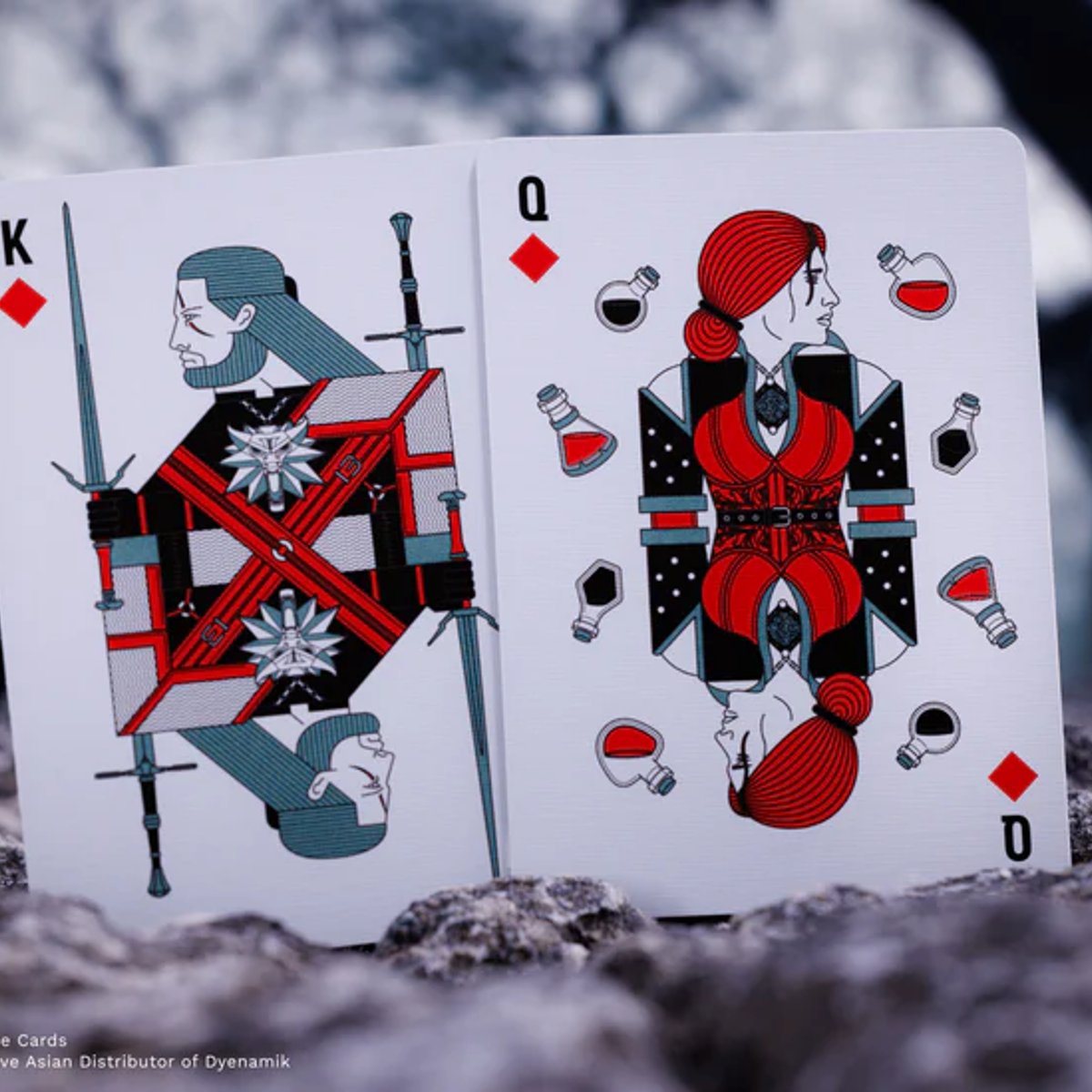 Room One Cards《The Witcher》Playing Cards 啤牌(Red Edition)