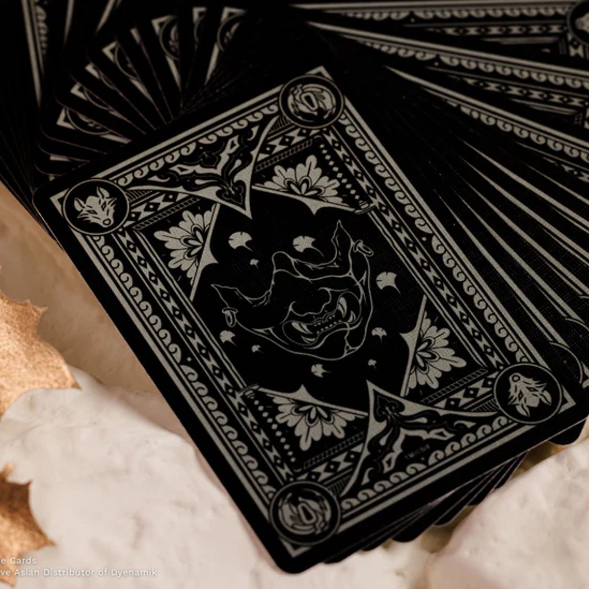 Room One Cards《Ghost of Yōtei》Playing Cards 啤牌(Black Edition)