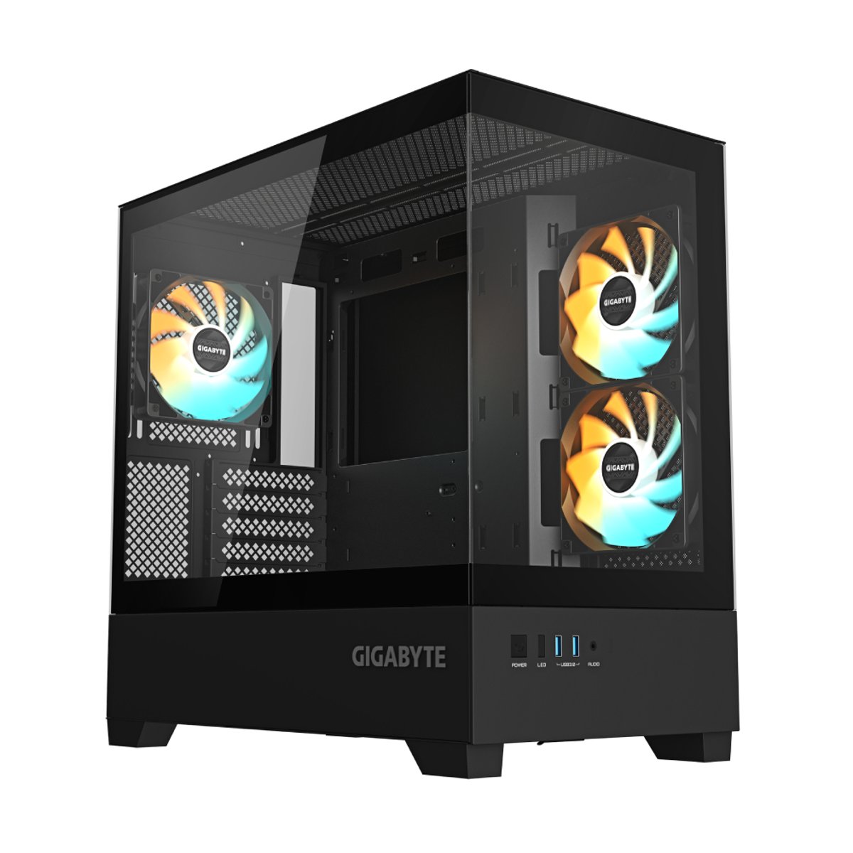 Gigabyte C201 PANORAMIC MATX 機箱(黑色)