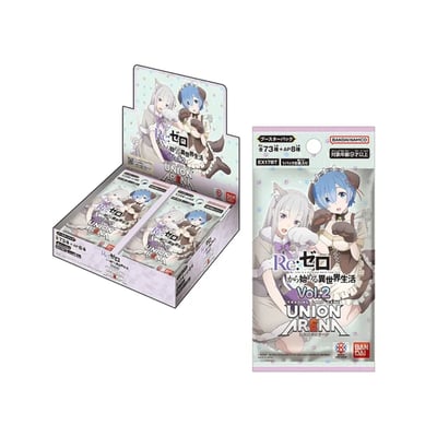 【日版】UNION ARENA TCG 卡牌遊戲(EX17BT-Re：從零開始的異世界生活 Vol.2-補充包-1盒)