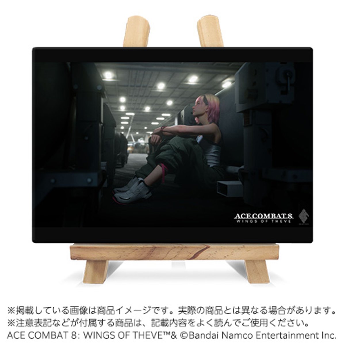 BANDAI《空戰奇兵8》原創無框畫(附小畫架)(塔莎)