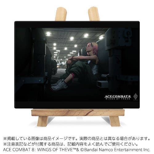 BANDAI《空戰奇兵8》原創無框畫(附小畫架)(塔莎)